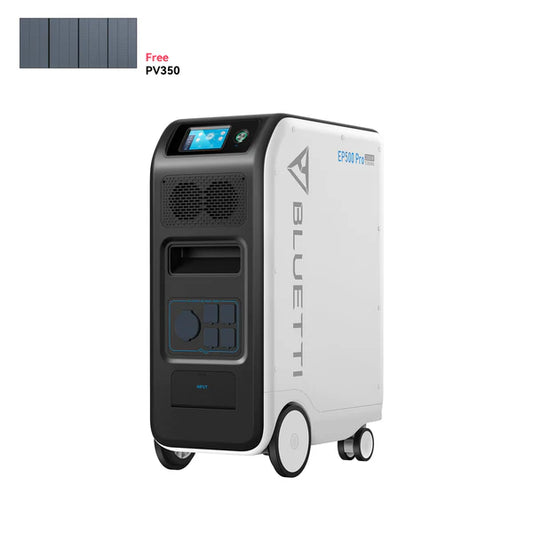 BLUETTI EP500Pro Solar Power Station | 3,000W 5,120Wh