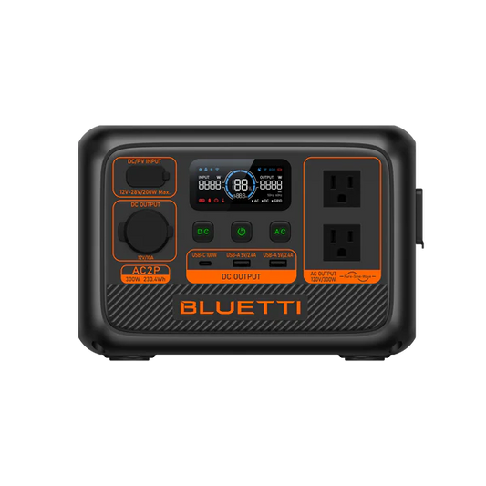 BLUETTI AC2P Portable Power Station | 300W 230.4Wh