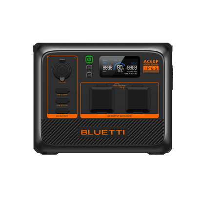 BLUETTI AC60P Power Station | 600W 403Wh