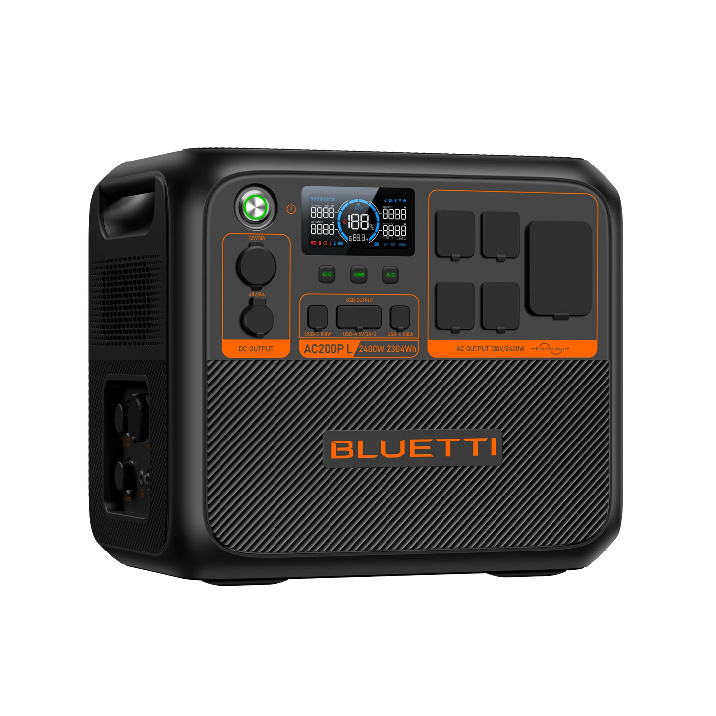 BLUETTI AC200PL Portable Power Station | 2,400W 2,304Wh