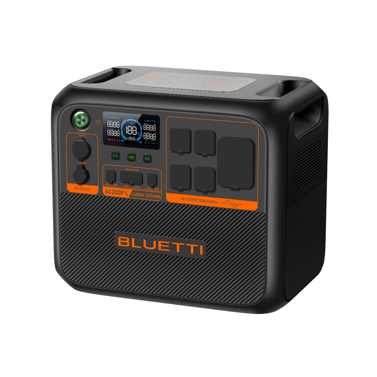 BLUETTI AC200PL Portable Power Station | 2,400W 2,304Wh