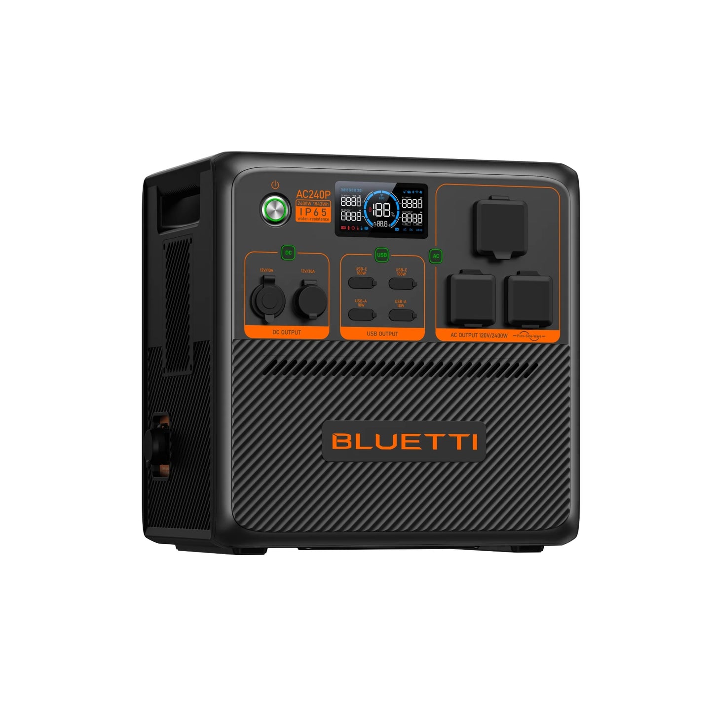 BLUETTI AC240P Portable Power Station | 2,400W 1,843Wh